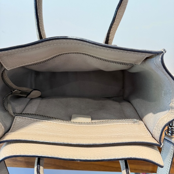 Celine Nano Phantom luggage tote in Beige - Picture 7 of 11